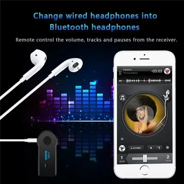 Récepteur Bluetooth 5.0 sans fil Bluetooth AUX pour… – vue 5