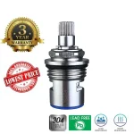 Cartouche de robinet de cuisine de bain en acier inoxydable 304, pièce de rechange, tige de Valve en céramique, robinet d&rsquo;eau chaude et froide