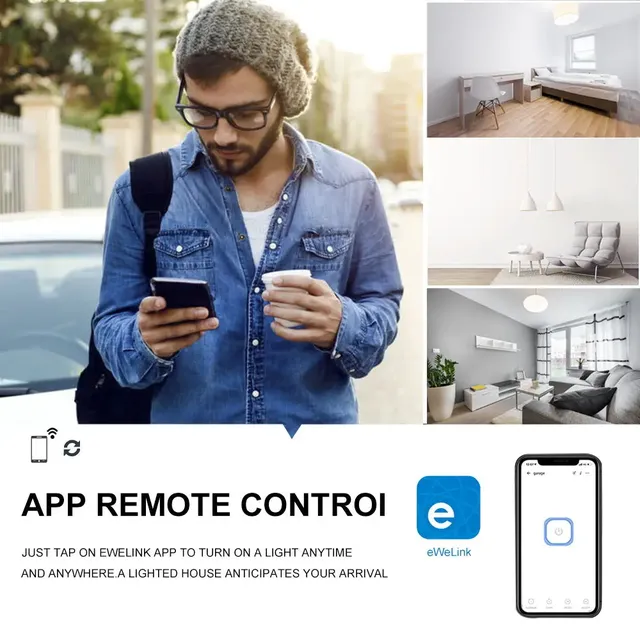 Mini adaptateur d'ampoules intelligentes WiFi – vue 4
