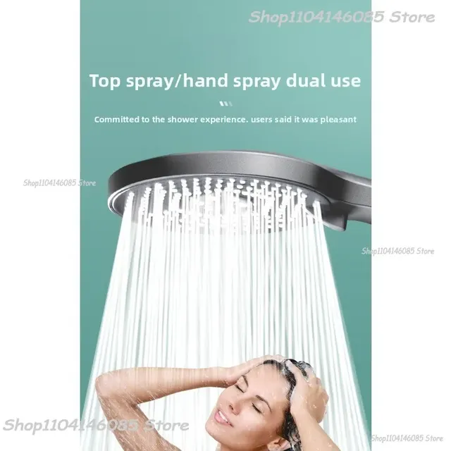 Pommeau de douche haute pression avec grand panneau – vue 4