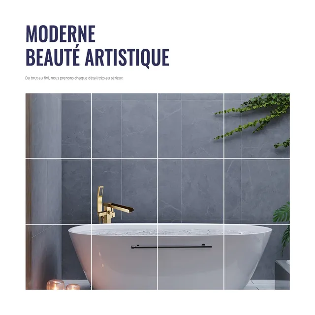 Robinet de salle de bain noir robinet de douche… – vue 3