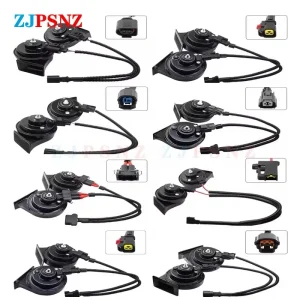 Adaptateur de haut-parleur de prise de klaxon de voiture, prise en queue de cochon, deux lignes spéciales, faisceau de faisceau, faisceau de câblage, prise femelle mâle, Conversion de prise de klaxon Adaptateur de haut-parleur de prise de klaxon de voiture, prise en queue de cochon, deux lignes spéciales, faisceau de faisceau, faisceau de câblage, prise femelle mâle, Conversion de prise de klaxon