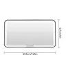 Miroir de vanité pare-soleil de voiture LED – vue 6