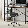 Saddle Rolling Stool With Wheels Hydraulic Swivel… – vue 2