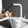 Cascade retirer robinet de cuisine monté sur le pont… – vue 4