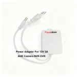 Adaptateur d&rsquo;alimentation convertisseur US/EU adaptateur d&rsquo;alimentation étanche extérieur AC 100-240V entrée DC 12V volts sortie adaptateur universel européen