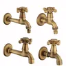 Robinet mural laiton bronze antique brossé style vintage… – vue 2