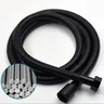 Tuyau de douche flexible en acier inoxydable noir – vue 6
