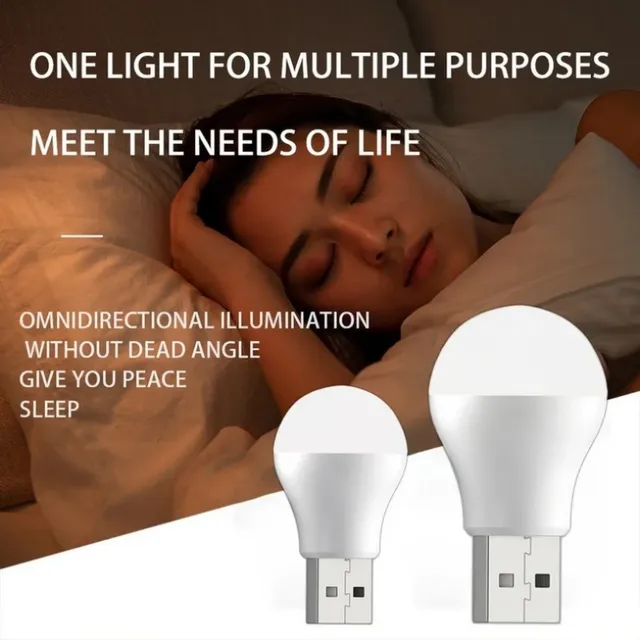 Lampe LED à prise USB – vue 2