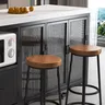 Îles De cuisine simples modernes avec roulettes îles De… – vue 4