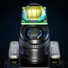 Induction intelligente lumière blanche phare LED Zoom… – vue 4
