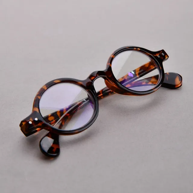 Lunettes lecture ovale rétro écaille tortue acétate…
