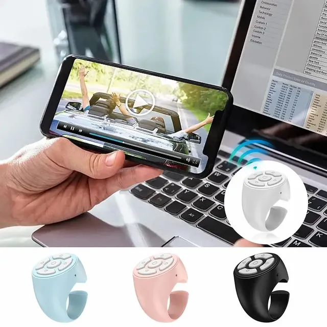 Télécommande annulaire Bluetooth sans fil multifonction… – vue 2