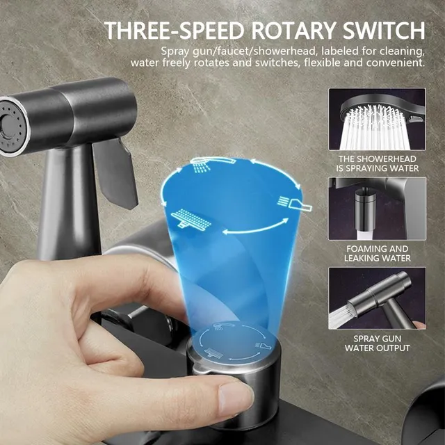 Ensemble de pomme de douche Simple à usage domestique – vue 2
