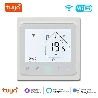 Thermostat WiFi intelligent Tuya pour chauffage…