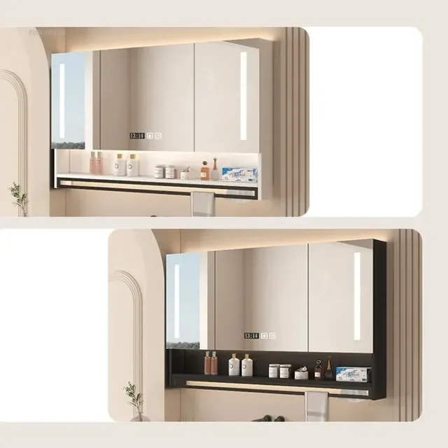 Armoire à miroir de salle de bain moderne – vue 6