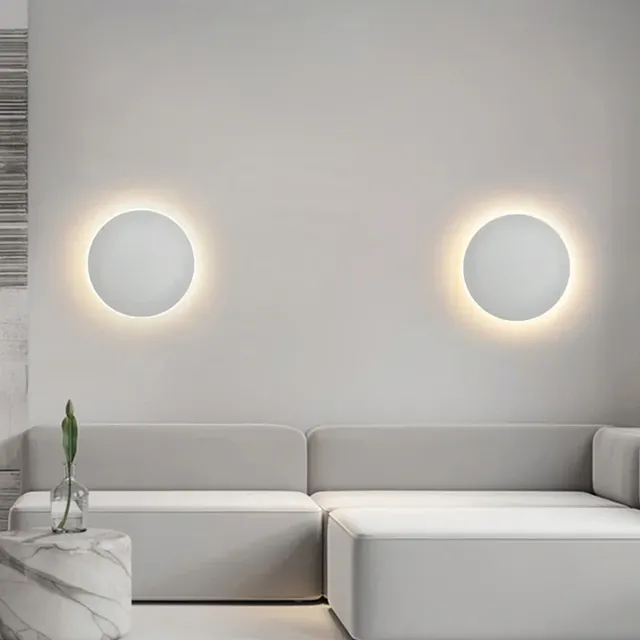 Applique murale ronde avec interrupteur tactile – vue 4