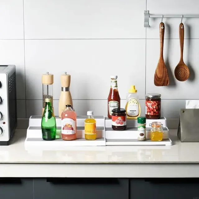 Organisateur épices trois niveaux plastique durable… – vue 4