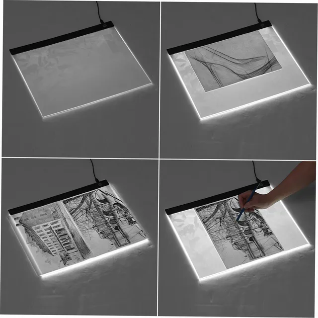 Panneau lumineux LED A3 pour tablette graphique – vue 3