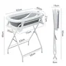 Baignoire bébé pliable pieds inclinable transat intégré… – vue 2