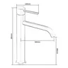 HOSink-Lavabo Noir en Acier Inoxydable Brossé – vue 4