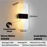 Capteur tactile interrupteur mur LED lampe USB… – vue 3