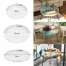 Grand moule rond rectangulaire en résine océan de 60cm – vue 1