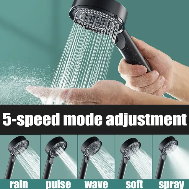 Pommeau de douche haute pression réglable – vue 2