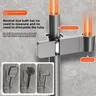 Support de douche chromé réglable – vue 3