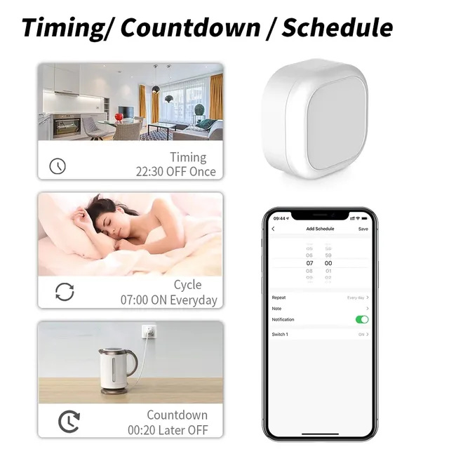 Sixwgh commutateur WIFI intelligent Compatible avec… – vue 4