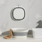 Lavabo pliant en plastique, baignoire à linge Portable pour la maison, la salle de bain, la cuisine, lavabo de bain pour adultes et bébés, panier de lavage de voyage