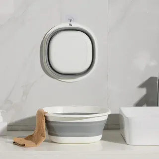 Lavabo pliant en plastique