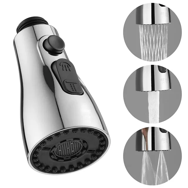 Tête de robinet de cuisine extractible 360 ° Robinet de…