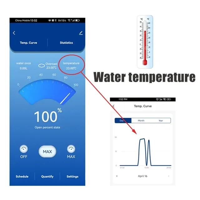 Vanne d'eau intelligente Wifi AT21-Tuya – vue 2