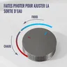 Robinet de lavabo en métal – vue 5