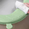 Juste de siège de toilette lavable avec poignée – vue 2