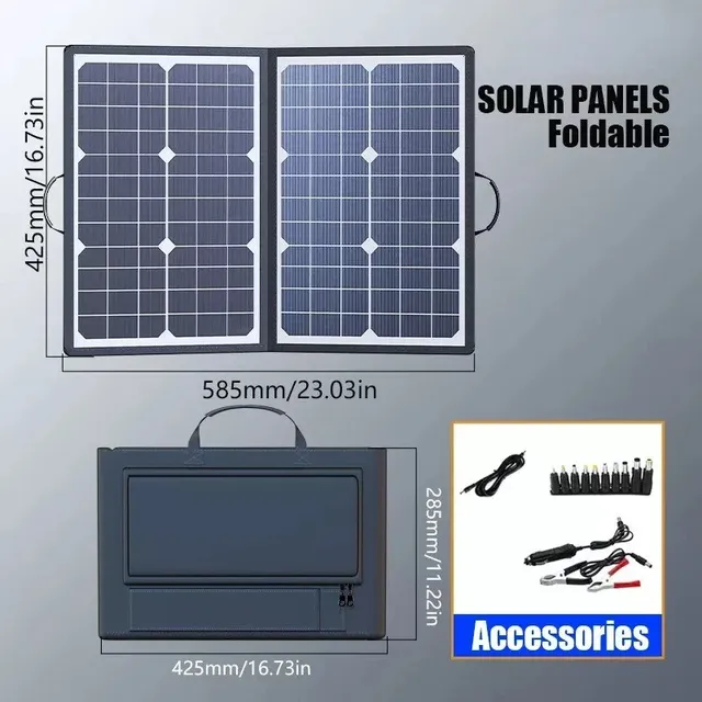 Kit complet de panneaux solaires extérieurs 1000W – vue 3