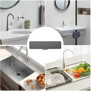 Tapis de vidange en Silicone pour évier de cuisine