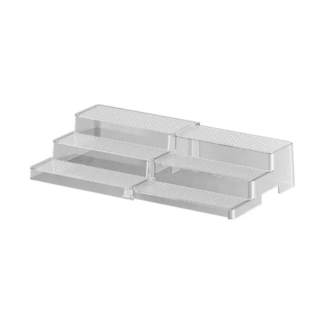 Étagère extensible trois niveaux escalier acrylique… – vue 4