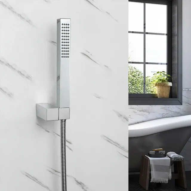 Pommeau douche main haute pression économie eau laiton… – vue 3