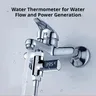 Thermomètre douche lumière autoalimenté affichage… – vue 4