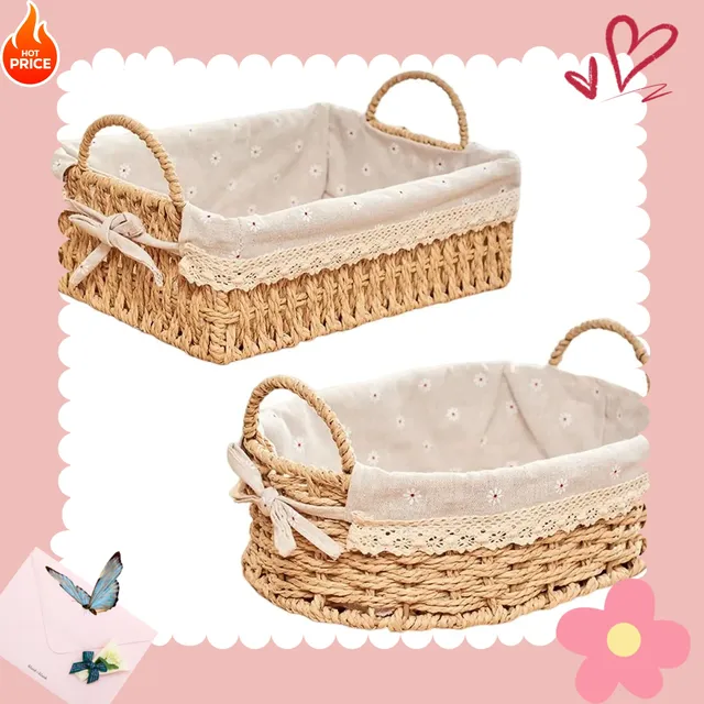 WW paniers de rangement organisateur de cuisine tissé à…