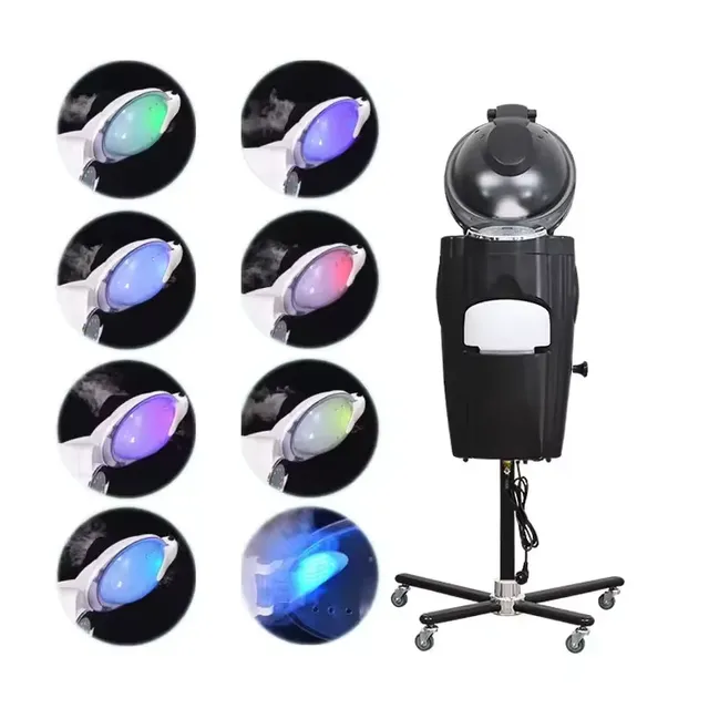 Casque coiffure professionnel réglable mobile piétement… – vue 2