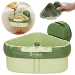 Nouveau panier de vidange d&rsquo;évier à ventouse, filtre de lavage de fruits ménagers, filtre d&rsquo;évier triangulaire de cuisine pour déchets alimentaires ﻿