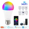 E27 Tuya WiFi ampoule LED AC 220V 110V lampe à LED 10W… – vue 1