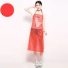 Tablier de cuisine imperméable en PVC Transparent – vue 2