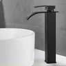 Lavabo cascade monté sur pont – vue 4