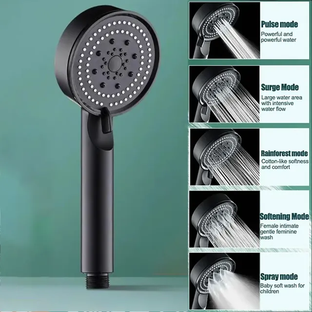 Pommeau de douche à haute pression réglable