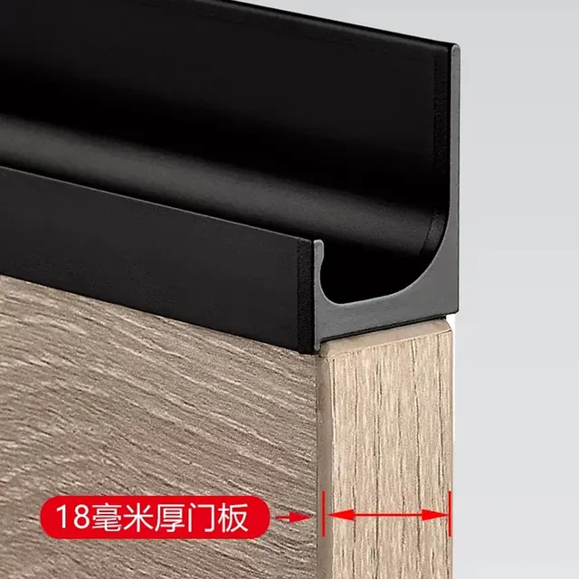 Boutons d'armoire en forme de L – vue 4