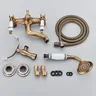 Ensemble de robinets de baignoire-douche rétro Antique… – vue 6